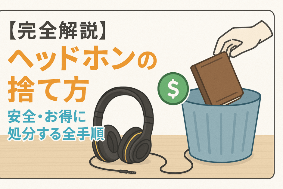 ヘッドホン　捨て方