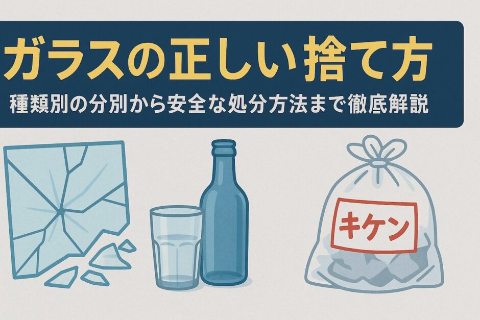 ガラスの捨て方