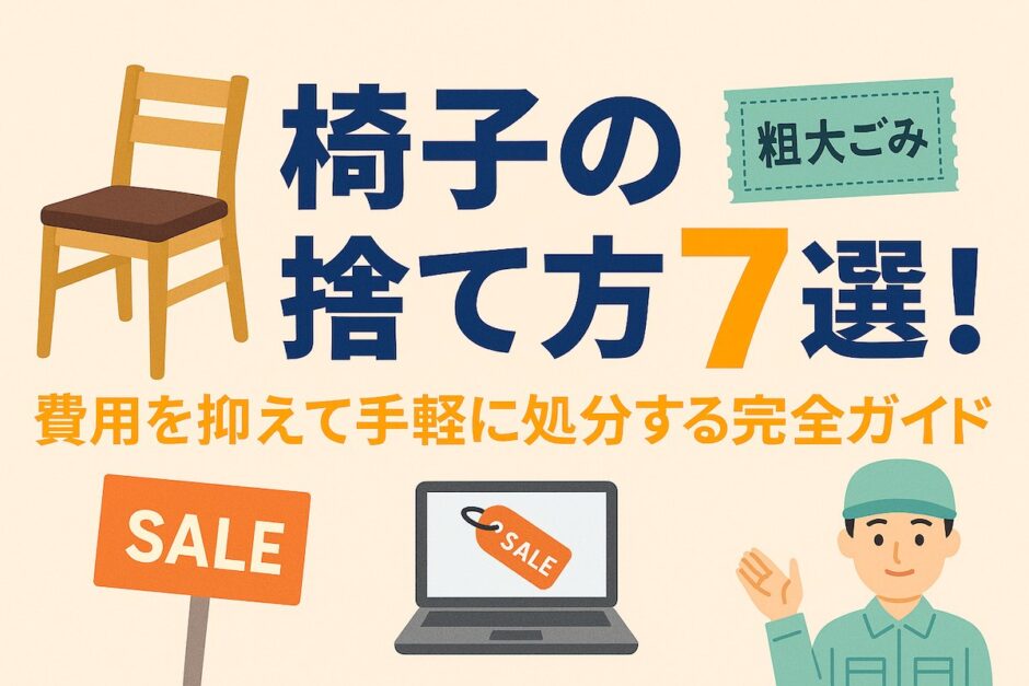 椅子の捨て方