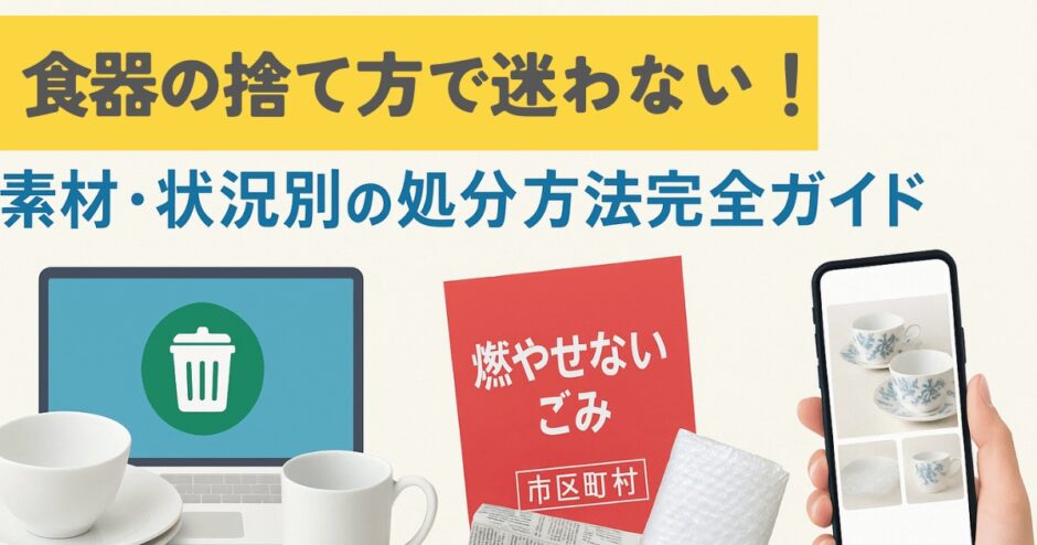 食器の捨て方